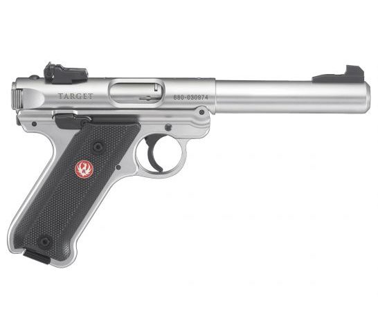 Ruger Mark IV Target .22 LR 5.5" Stainless Steel Pistol – 40103