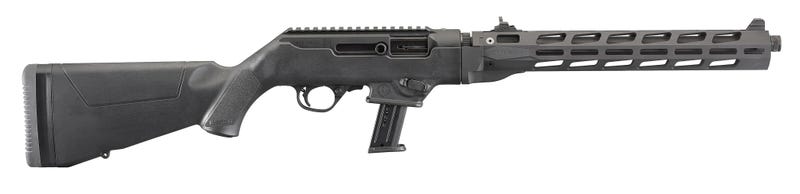 Ruger PC Carbine with Free Float Handguard Black 9mm 16.12-inch 17Rds