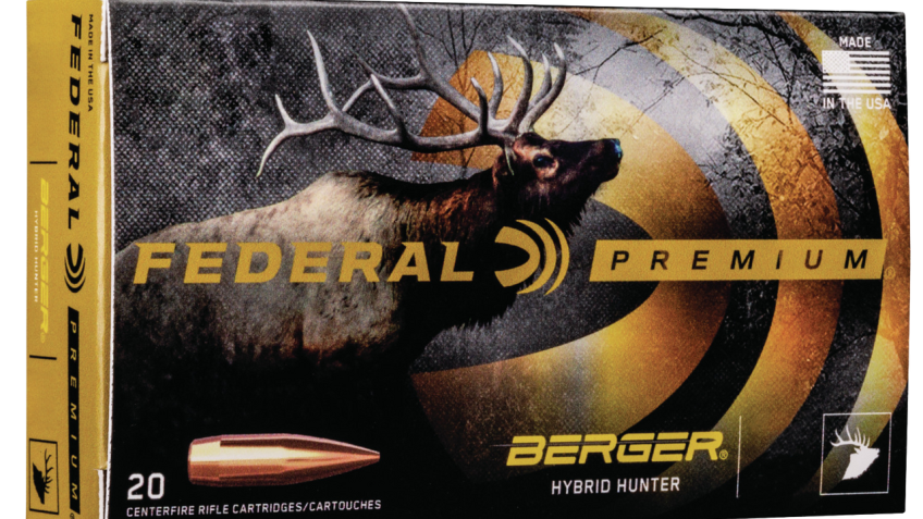 Federal Gold Medal 300 Norma Magnum 215gr Berger Hybrid Rifle Ammo – 20 Rounds