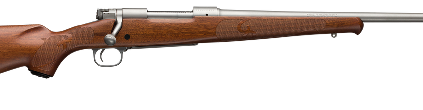 Winchester 70 Featherweight 270 Win Short Magnum, 24" Barrel, Grade I Walnut Stock, Stainless Steel, 3rd