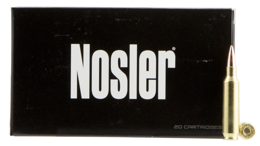Nosler Match Grade RDF 22 Nosler 70gr, Hollow Point Boat Tail, 20rd Box