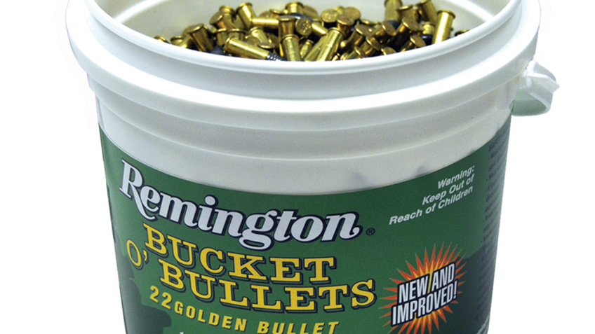 Remington 22LR 36gr HV Bucket Plated Hollow Point 5600rd/Case (4 Buckets of 1,400rd)