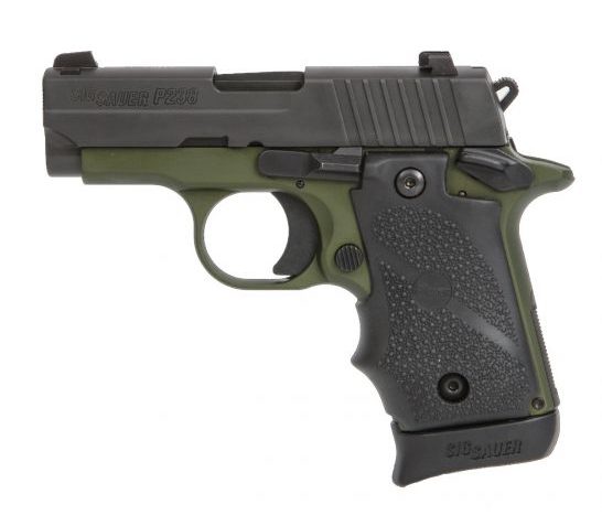 Sig Sauer P238 .380 ACP 2.7" Pistol, Army Green – 238-380-AGF