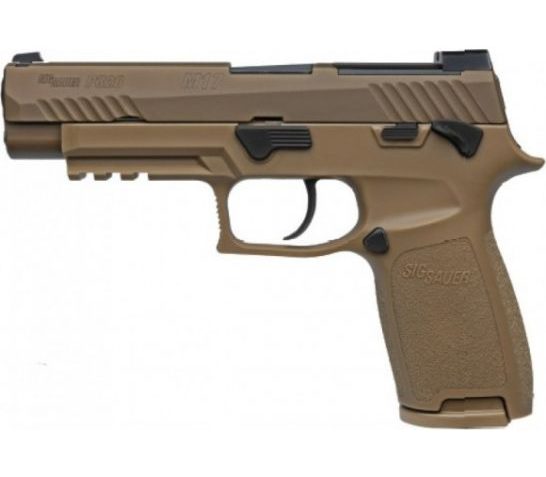 Sig Sauer P320 M17 9mm Pistol, Tan Coyote – MS – 320F-9-M17-MS