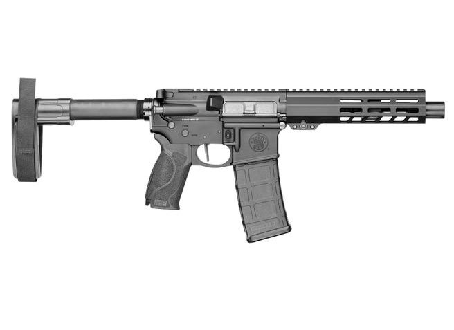 Smith and Wesson M&P15 Pistol 5.56/.223 Rem 7.5" Barrel 30-Rounds Fixed Arm Brace