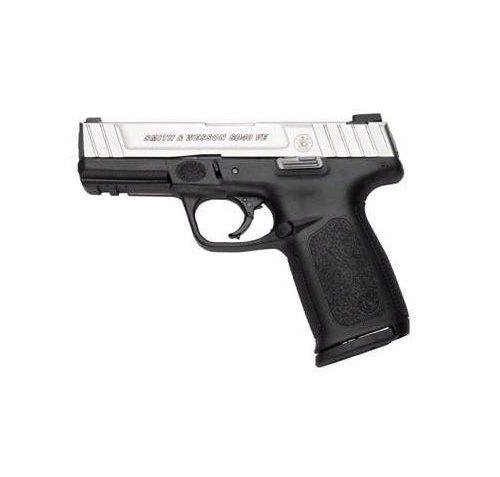 Smith and Wesson SD9VE 9mm 10 1 SS/Black MA COMP