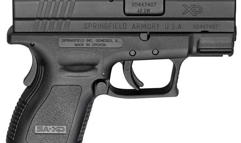 Springfield Armory XD40 Sub-Compact .40 SW 3" Barrel 10-Rounds
