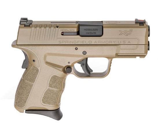 Springfield XDS Mod 2 9mm 3.3" Pistol, Flat Dark Earth – XDSG9339F