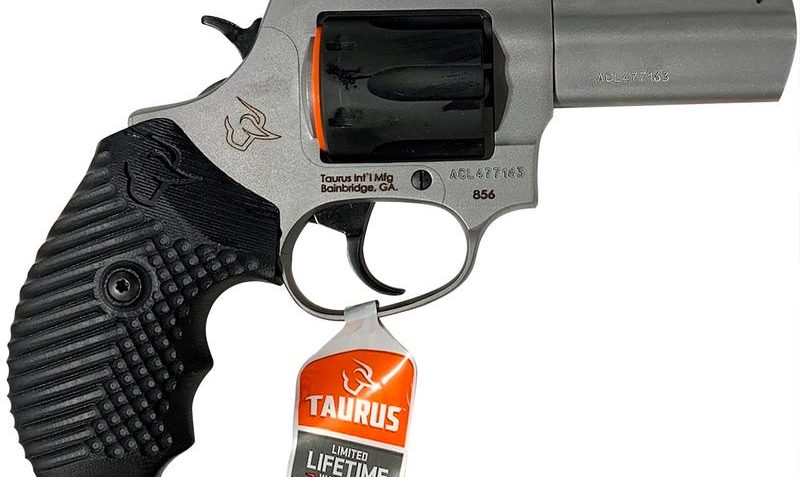 Taurus 856 Defender 38 Special 3in Matte Black Stainless Steel Revolver – 6 Rounds