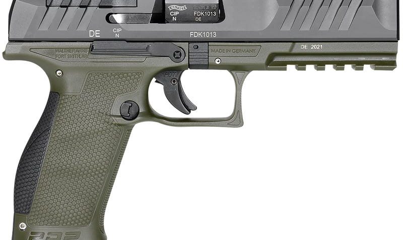Walther PDP Optic Ready Green 9mm 5" Barrel 18-Rounds 3-Dot White Sights