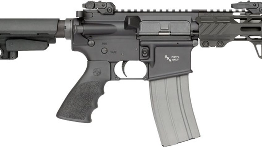 Rock River Arms RUKI-15 AR-15 Pistol 223/5.56 NATO 4.5" Barrel, SBA3 Tactical Arm Brace, 30rd Magazine