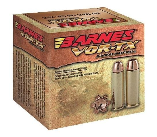 Barnes Bullets VOR-TX 250 gr Barnes XPB .454 Casull Ammo, 20/box – 22024