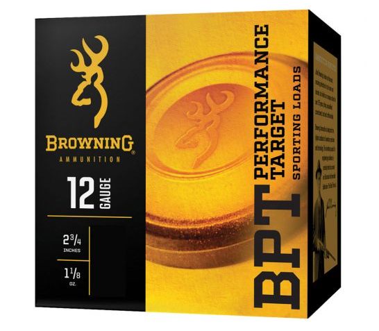 Browning BPT 2.75" 1 1/8 oz 7.5 Shot 12 Gauge Ammunition 25 Rounds – B193641227