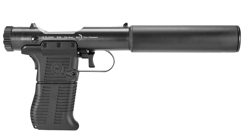 B&T Station Six 9mm 5" Barrel 9-Rounds with Suppressed Barrel