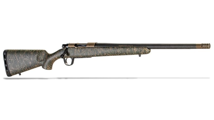 Christensen Arms Ridgeline Burnt Bronze Cerakote/Carbon Fiber Bolt Action Rifle – 22-250 Remington