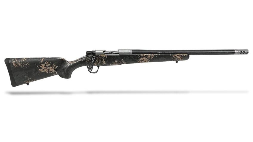 Christensen Arms Ridgeline FFT Natural Stainless/Green Bolt Action Rifle – 300 Winchester Magnum – 22in