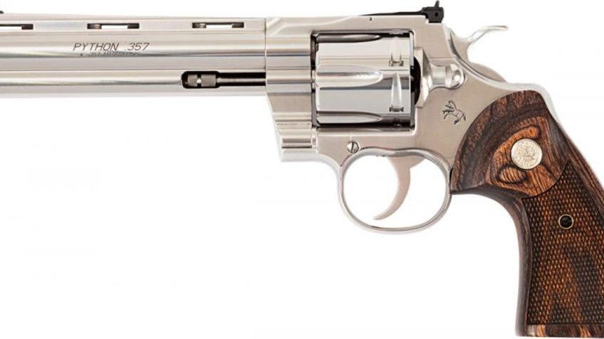 Colt Python Factory Blemished .357 Magnum, 6" Barrel, Walnut Grips, Stainless, 6rd