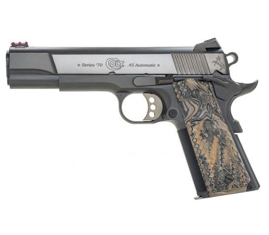 Colt Competition TALO ELW .45 ACP 1911 Pistol With VZ G10 Grips, Black – O1970CCS-ELW