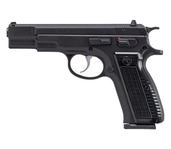 CZ 75B Retro DA/SA 9mm Pistol, Black – 91121