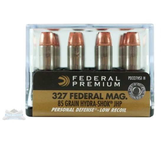 Federal 327 Magnum  85gr Hydra-Shok Ammunition – PD327HS1H