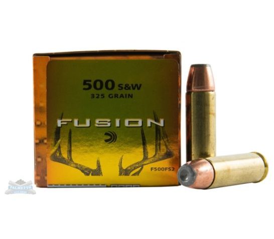 Federal 500 S&W Magnum 325gr Fusion Ammunition 20rds – F500FS2