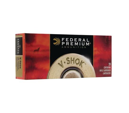 Federal 222 Remington 40gr Nosler Ballistic Tip V-Shok Ammunition 20rds – P222C