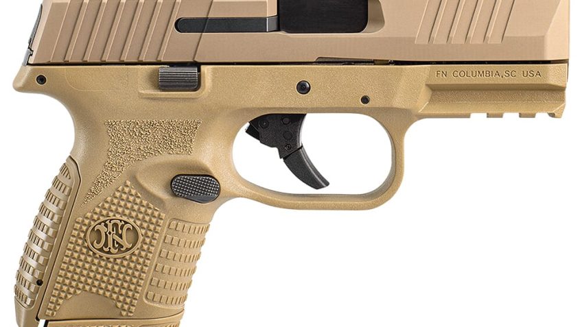 FN 509 Compact 9mm Luger 3.7in Flat Dark Earth Pistol – 10+1 Rounds