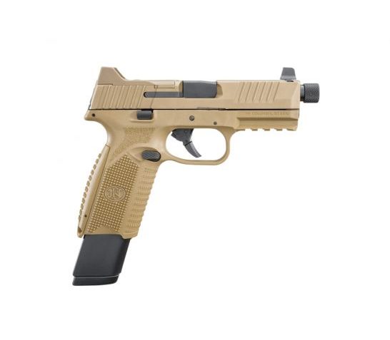 FN 509 Tactical 4.5" 9mm Pistol 17/24 Round, FDE – 100373