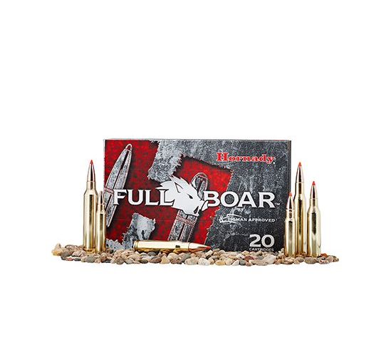 Hornady 223 Remington 50gr GMX Full Boar Ammunition 20rds – 83291
