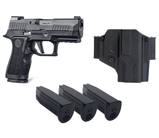 Sig Sauer P320 9mm 3.6" Barrel 15-Rounds Optics Ready with Holster