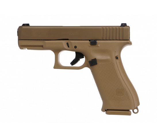 Glock 19X Gen5 9mm Pistol 17rd 4" GNS, FDE – G19X17US