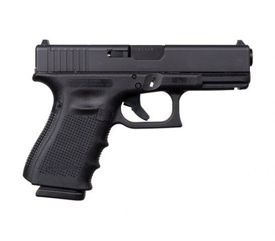 Glock 19 Gen 4 MOS 9mm Pistol, Black – UG1950203MOS