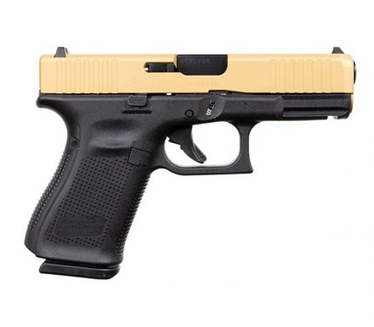 Glock 19 Gen 5 FS 9mm Pistol, Gold Slide – ACG-57031