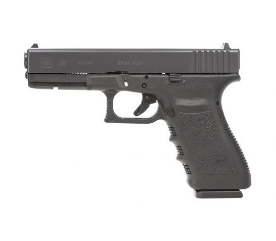 Glock 20 Gen 3 SF 10 Round 10mm Pistol, Black – PF2050201