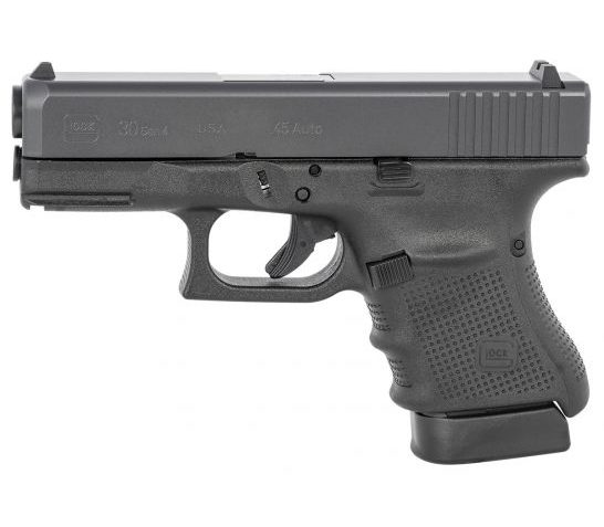 Glock 30 Gen 4 .45 ACP Pistol, Black – UG3050201