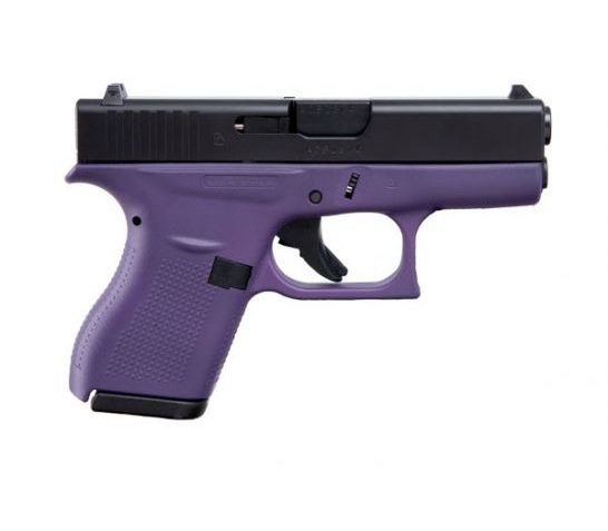Glock 42 Semi Automatic .380 ACP Pistol, Purple/Black – ACG-00855