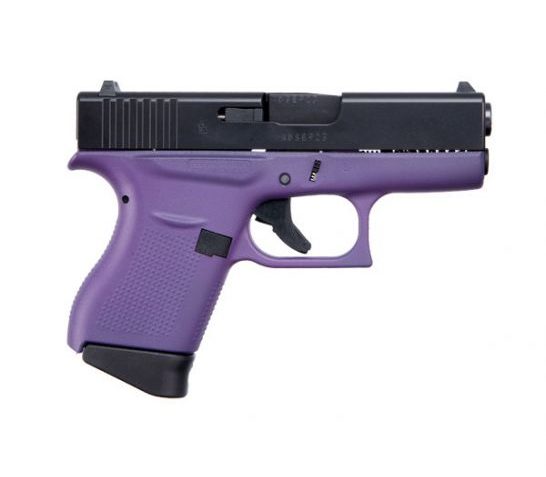 Glock 43 3.39" 9mm Pistol, Purple/Black – ACG-00856