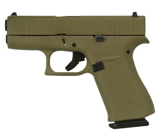 Glock 43X 9mm Pistol, Flat Dark Earth – PX4350201FDE