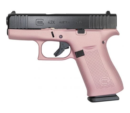 Glock 43X FS 9mm Pistol, Pink/Black – ACG-00870