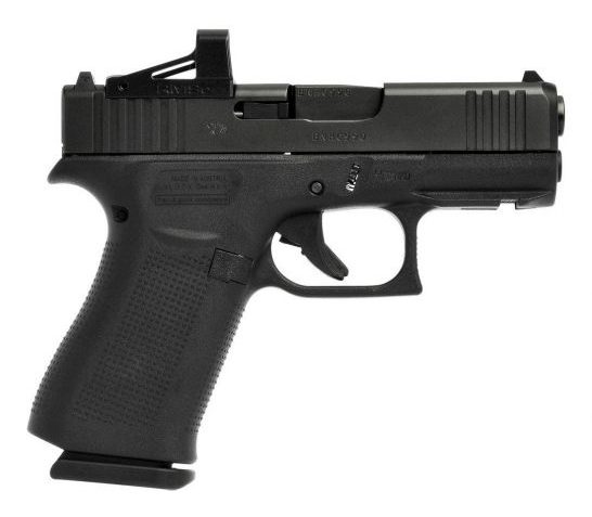 Glock 43X MOS 3.39" 9mm Pistol With Shield Red Dot Sight, Black – UX4350201FRMOSC