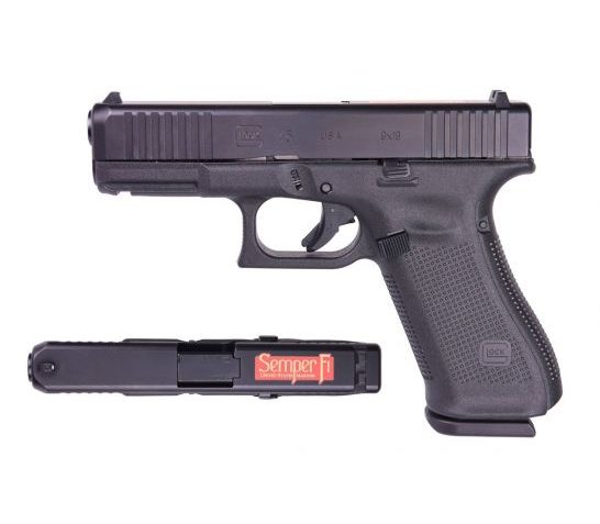 Glock 45 Gen 5 Semper Fi 9mm Pistol, Black – UA455S2036