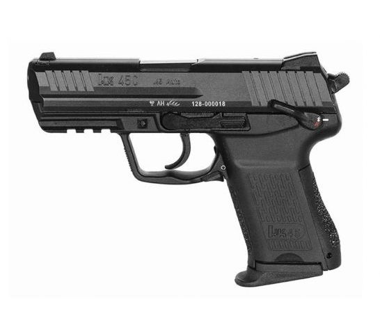 H&K HK45 Compact .45 ACP Pistol With Decocker Safety, Black – 81000018