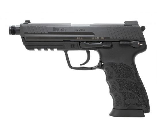 H&K HK45 Tactical V1 DA/SA .45 ACP Pistol, Black – 81000030