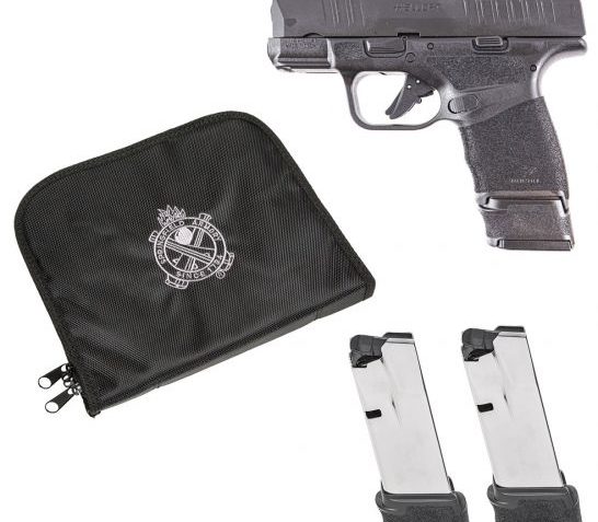 Springfield Hellcat CC Notebook Package Optics Ready 9mm Pistol W/ Extra Mag, Black – HC9319BOSP-N22