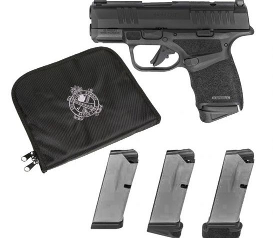 Springfield Hellcat 9mm Pistol Optic Ready w/ CC Notebook – HC9319BOSP-N21