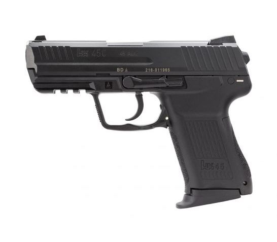 HK 45 Compact V7 LEM DAO .45 ACP Pistol, Black – 81000020