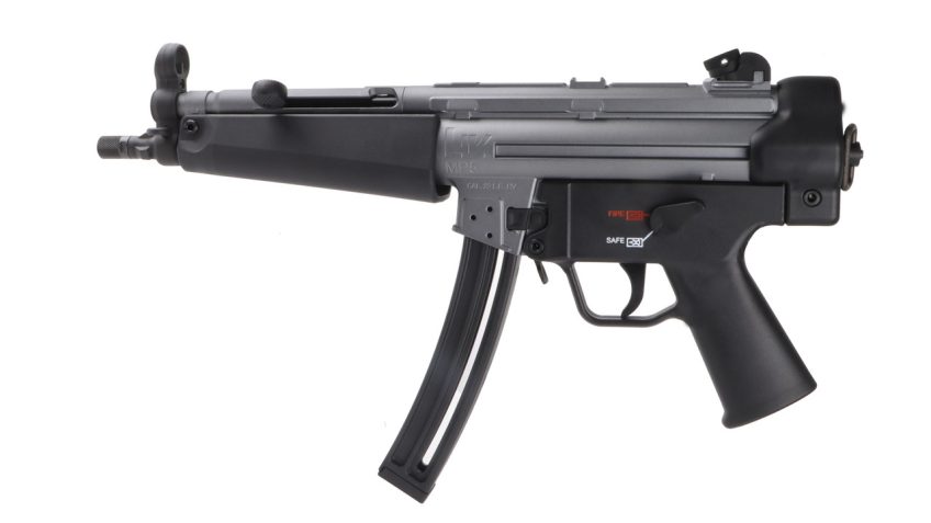 HK MP5 Pistol .22 LR, 9" Barrel, Tungsten Gray/Black, 25rd