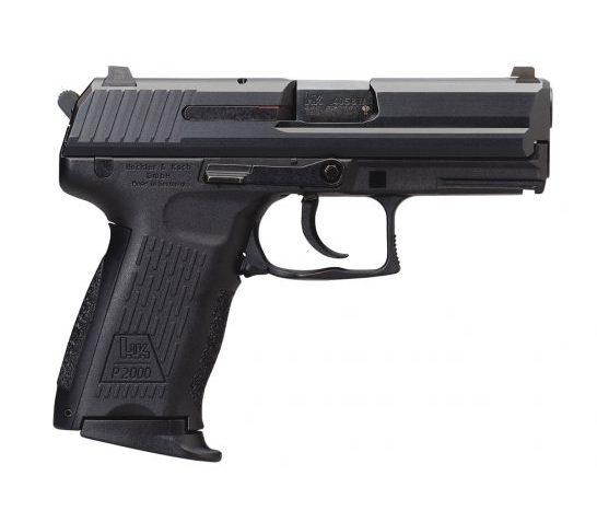 HK P2000 V3 DA/SA 10 Round .40 S&W Pistol, Black – 81000051