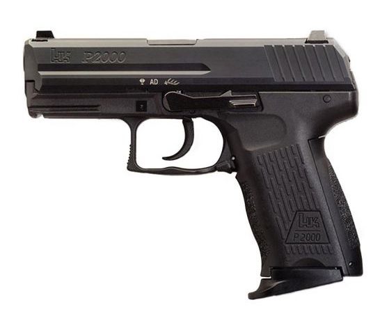 HK P2000 V3 DA/SA 10 Round 9mm Pistol With Decocker, Black – 81000043
