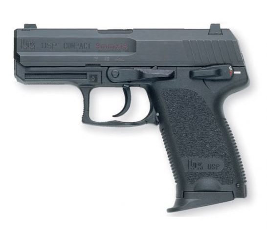 HK USP Compact V1 DA/SA 9mm Pistol, Black – 81000331